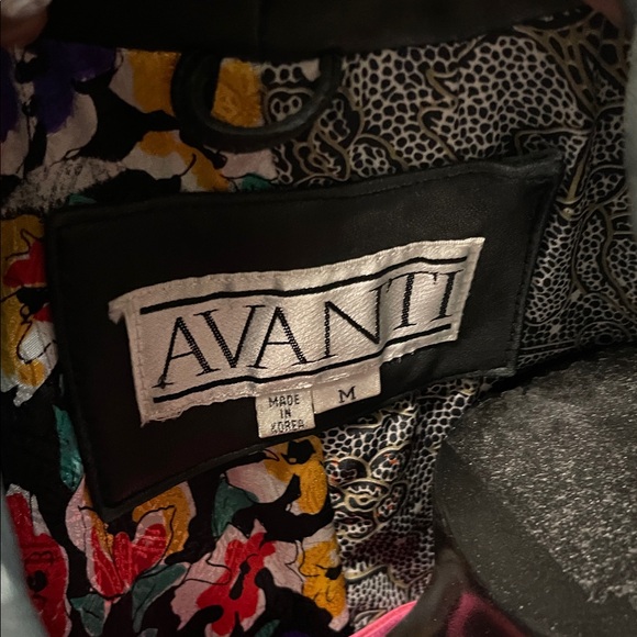 80’’s Avanti Multicolor Patchwork Leather Jacket - Picture 6 of 6